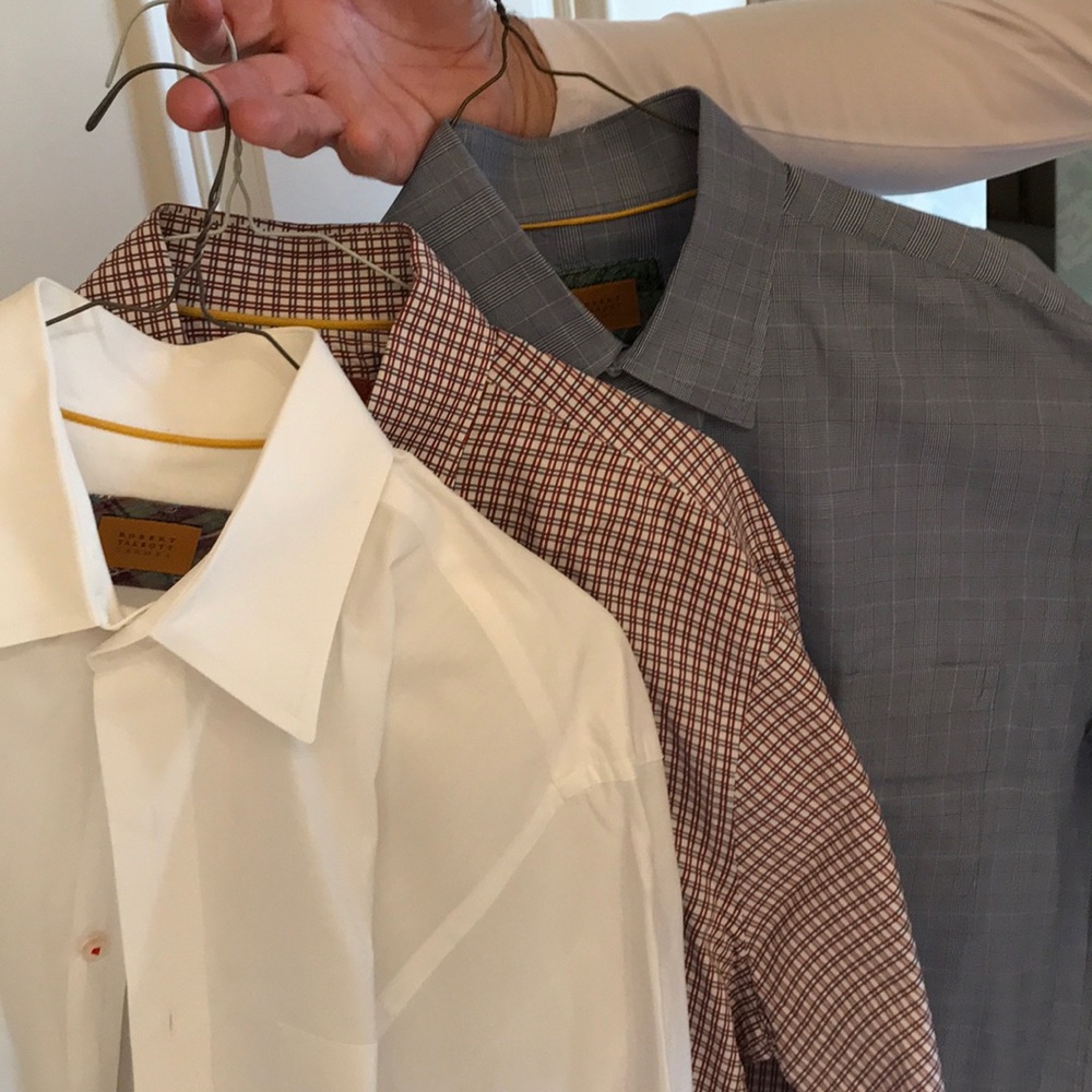 Bundle of 3 Robert Talbott Button-Up shirts